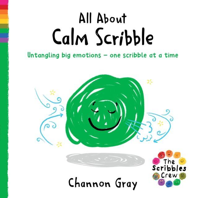Knjiga All About Calm Scribble Channon Gray