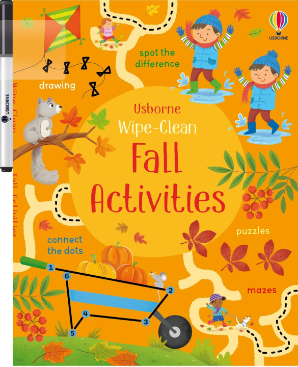 Kniha Wipe-Clean Fall Activities Manuela Berti