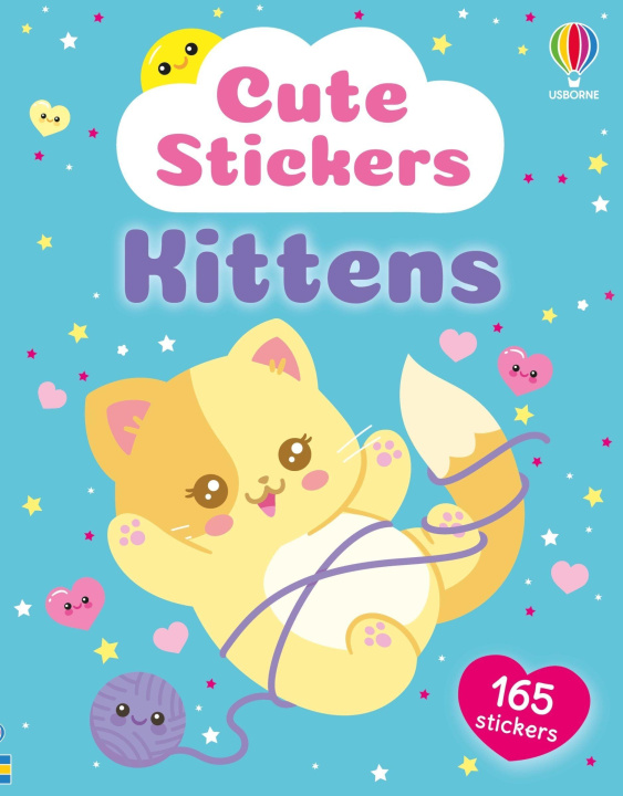 Kniha Cute Stickers Kittens Daniela Massironi