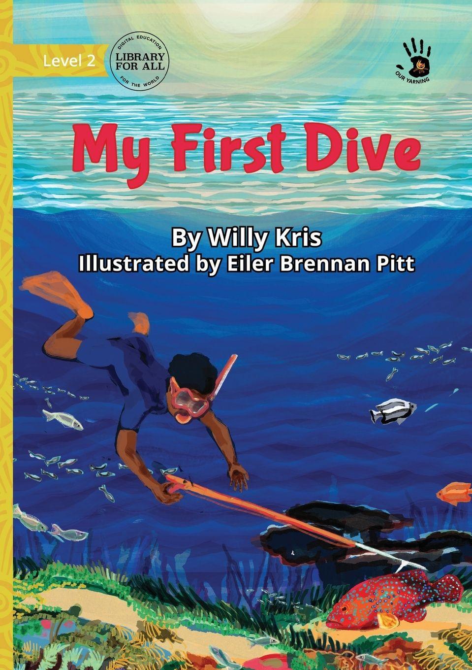 Kniha My First Dive - Our Yarning Willy Kris