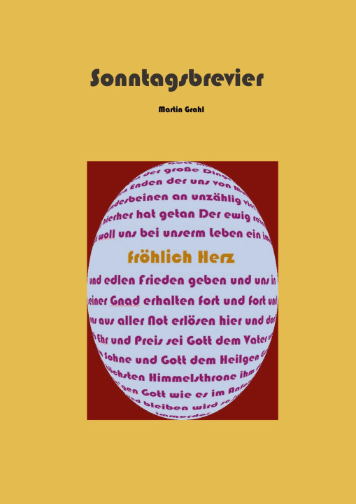 Carte Sonntagsbrevier Martin Grahl