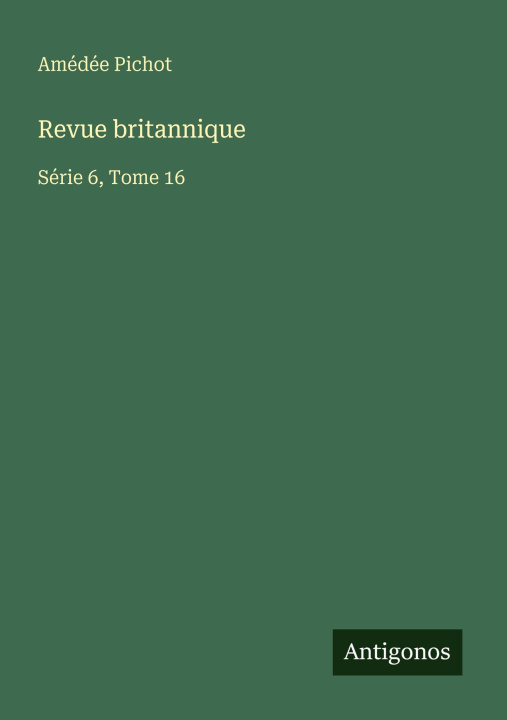Kniha Revue britannique 