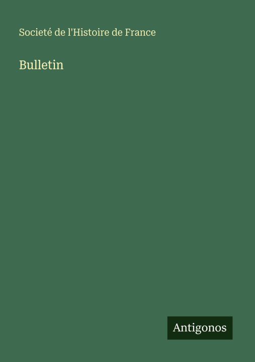 Kniha Bulletin 