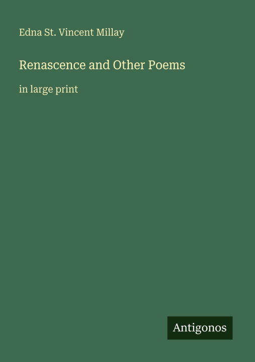 Carte Renascence and Other Poems 