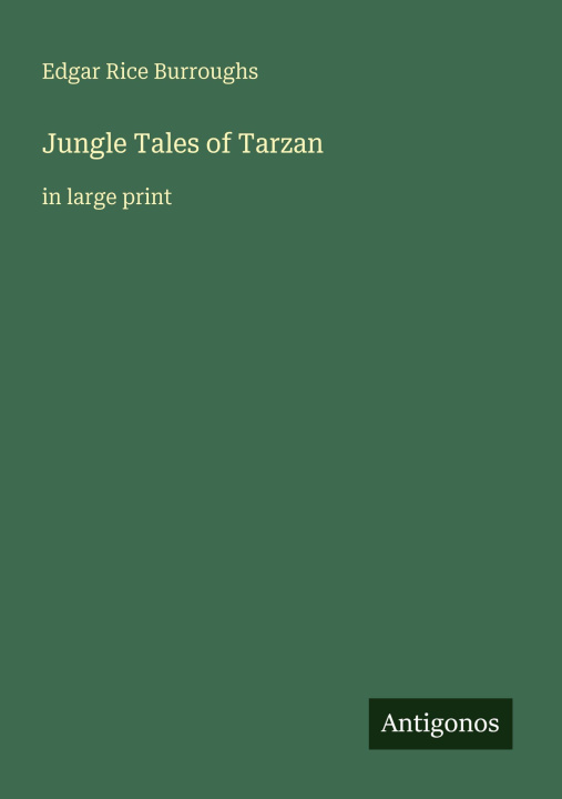 Kniha Jungle Tales of Tarzan 