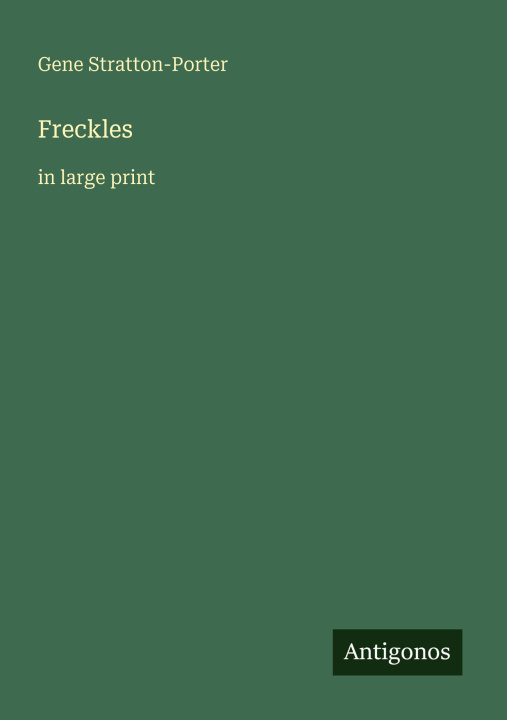 Kniha Freckles 