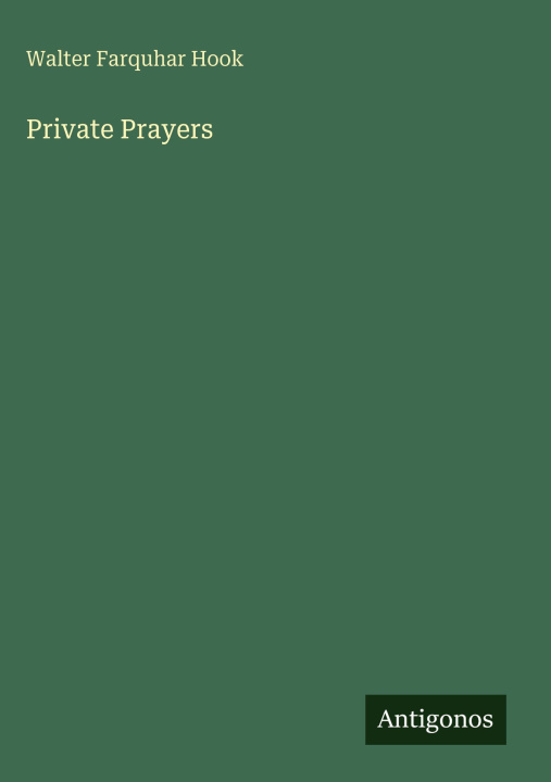 Knjiga Private Prayers 