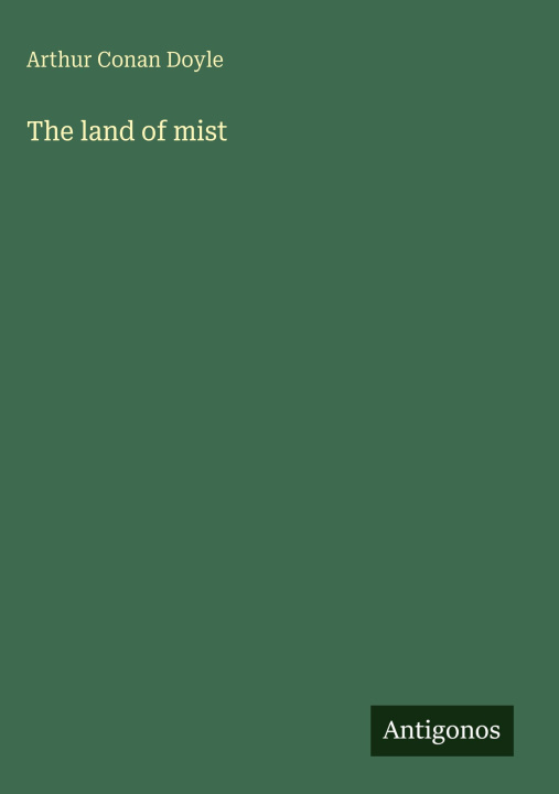 Knjiga The land of mist 