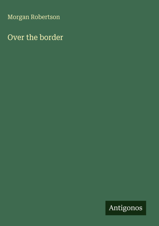 Kniha Over the border 