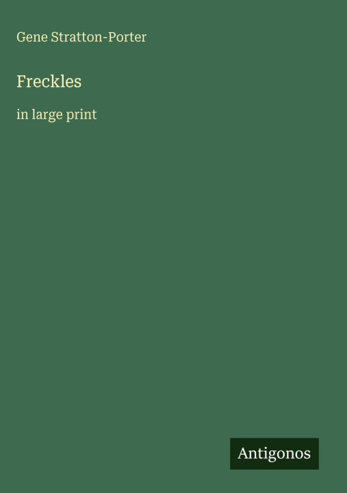Kniha Freckles 