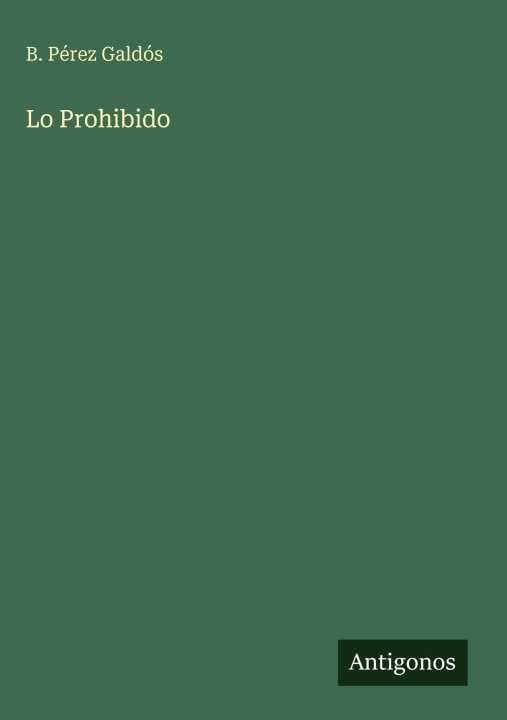 Knjiga Lo Prohibido 