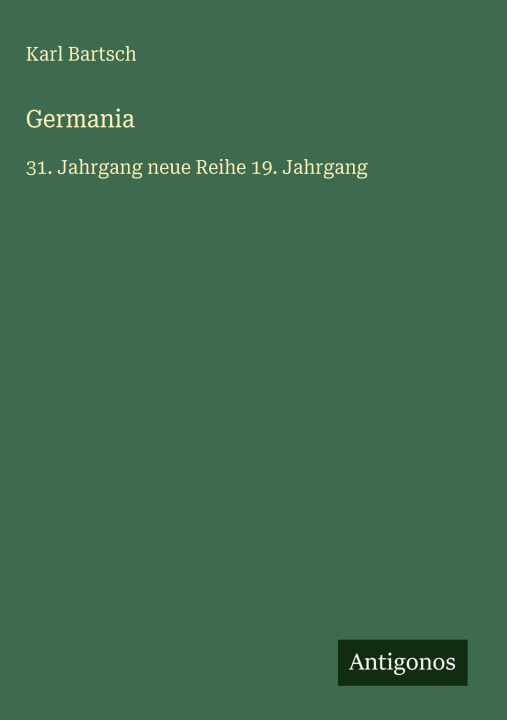 Knjiga Germania 