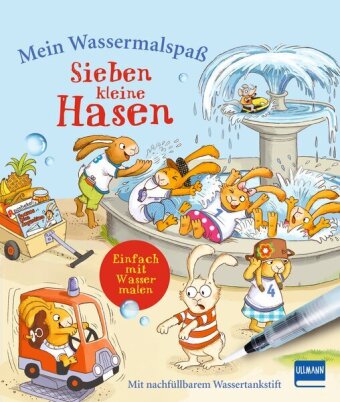 Kniha Mein Wassermalspaß - Sieben kleine Hasen Christiane Hansen