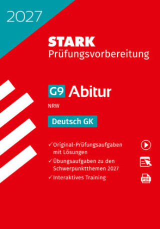 Knjiga STARK Deutsch GK - Abitur 2027 NRW - Prüfungsvorbereitung 