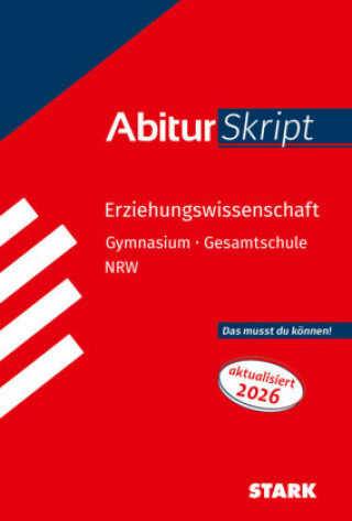 Kniha STARK Erziehungswissenschaft - AbiturSkript NRW Mariana Durt