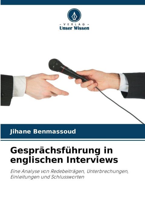Boek Gesprächsführung in englischen Interviews Jihane Benmassoud