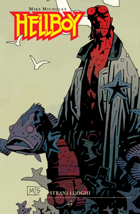 Kniha Strani luoghi. Hellboy Mike Mignola