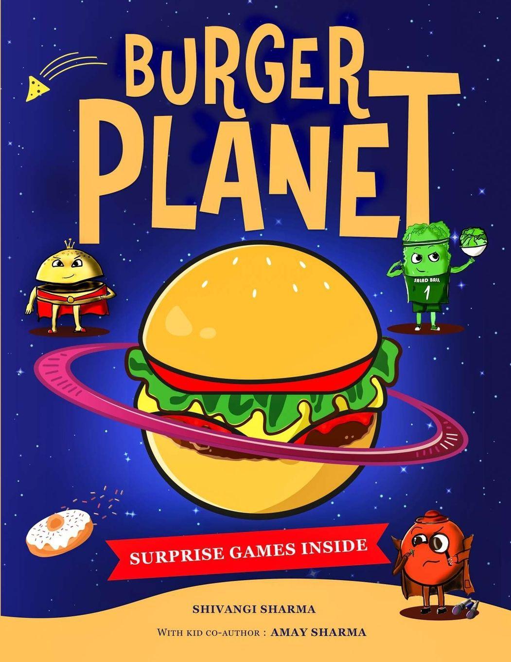 Kniha Burger Planet Shivangi Sharma