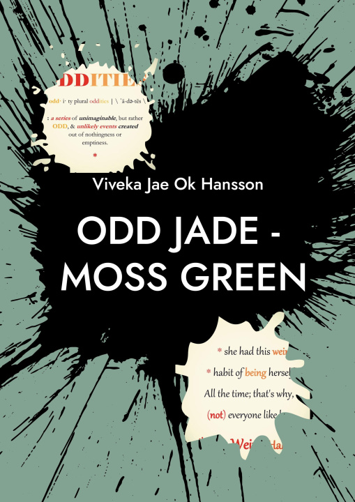 Kniha ODD JADE - moss green 