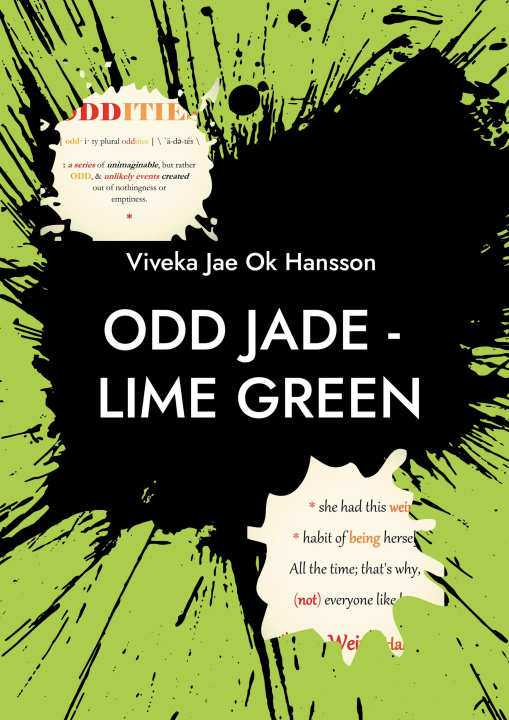 Kniha ODD JADE - lime green 