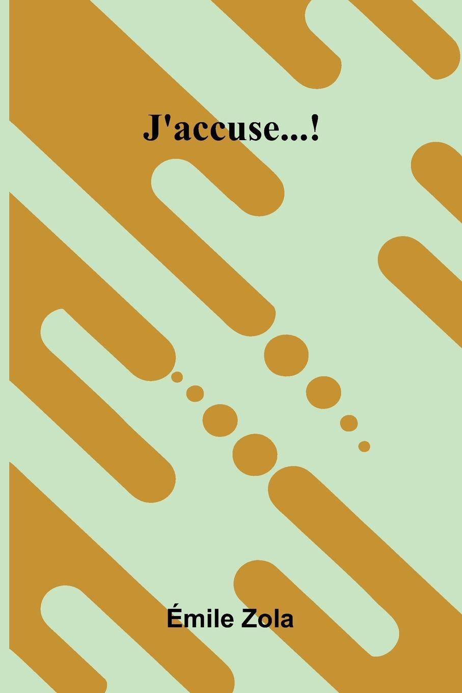 Kniha J'Accuse...! mile Zola
