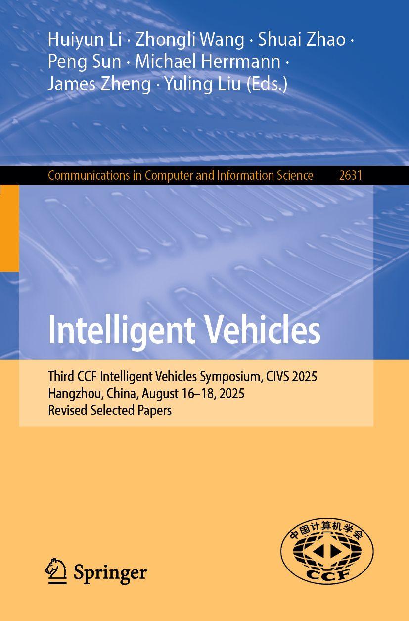 Kniha Intelligent Vehicles Zhongli Wang