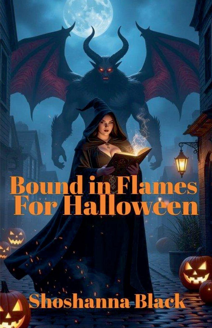 Boek Bound in Flame for Halloween Shoshanna Black