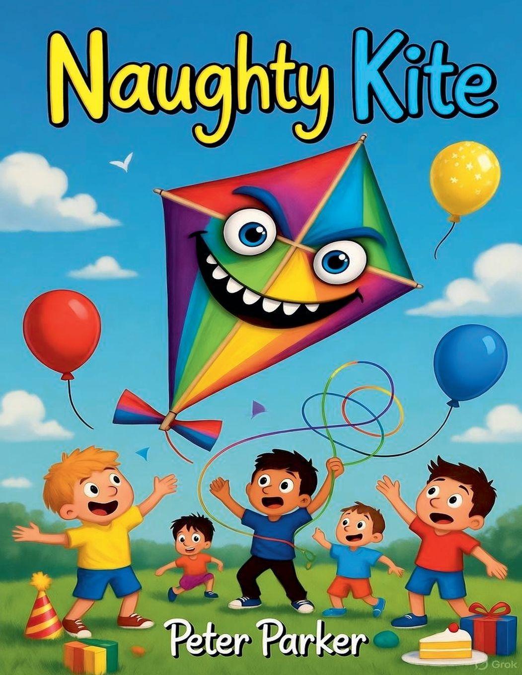 Kniha Naughty Kite Peter Parker