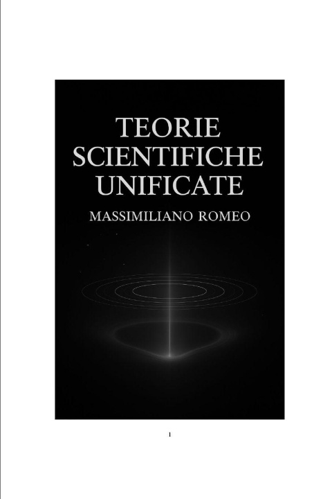Knjiga teorie scientifiche unificate Massimiliano Romeo
