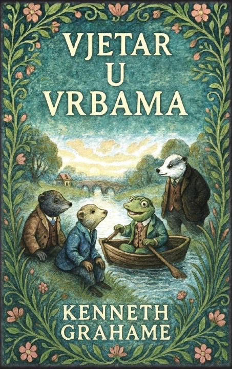 Kniha Vjetar u vrbama Kenneth Grahame