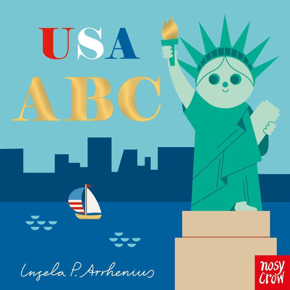 Kniha USA ABC Ingela P Arrhenius