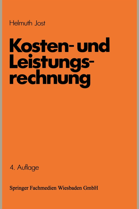 Carte Kosten- und Leistungsrechnung Helmuth Jost