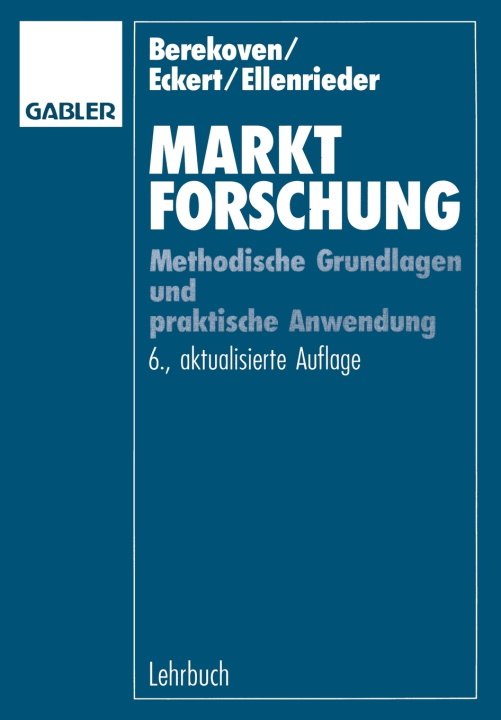 Book Marktforschung Ludwig Berekoven