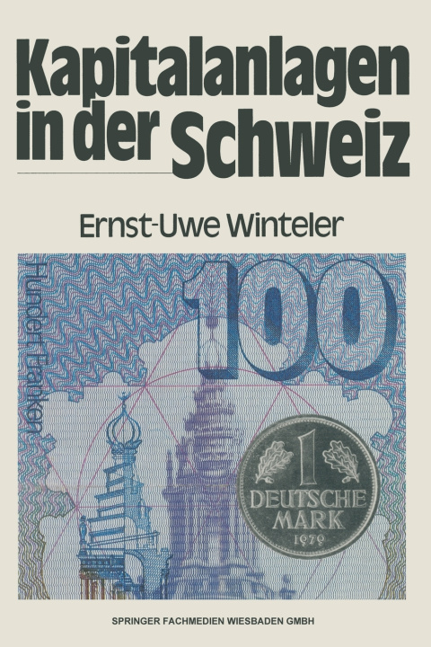 Boek Kapitalanlagen in der Schweiz Ernst-Uwe Winteler