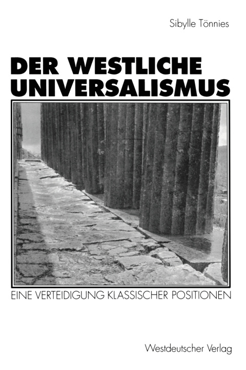 Kniha westliche Universalismus Sibylle Tonnies