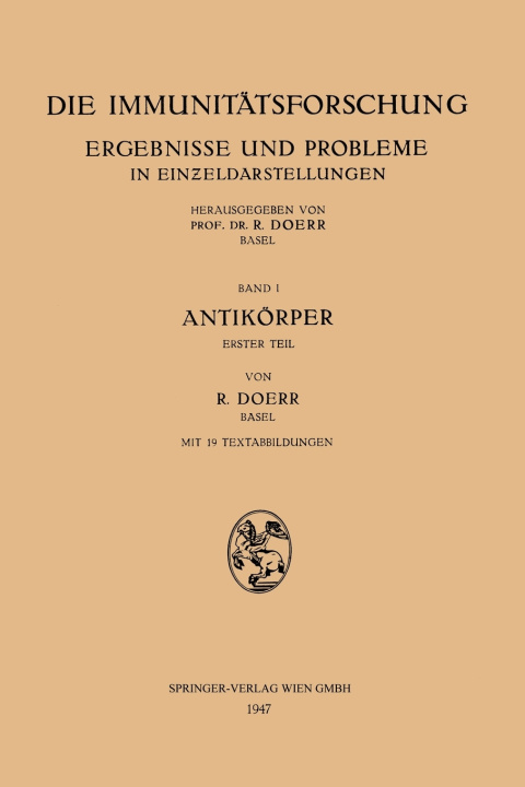 Kniha Antikorper Robert Doerr