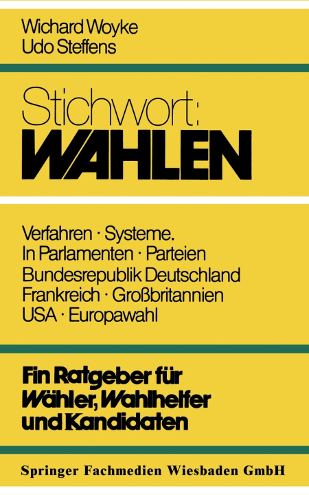Knjiga Stichwort Wichard Woyke