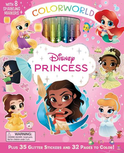 Knjiga COLORWORLD DISNEY PRINCESS STUDIO FUN INTERNATIONAL