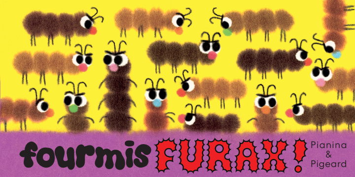 Kniha Fourmis furax Pianina