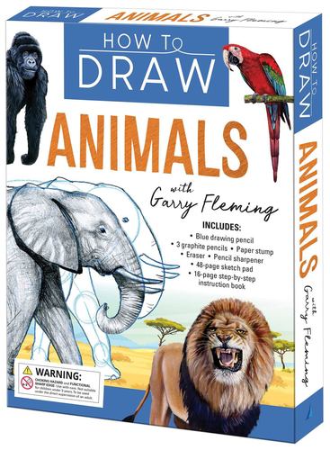 Kniha HT DRAW ANIMALS FLEMING GARRY