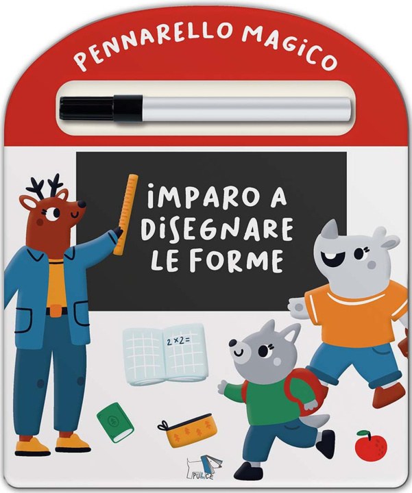 Knjiga Imparo a disegnare le forme 