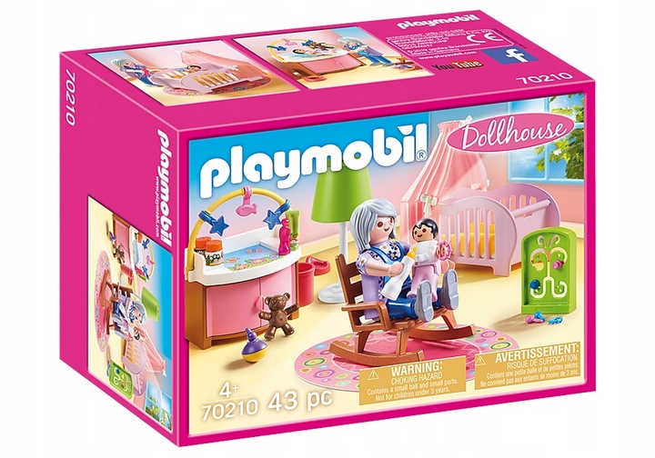 Boek Playmobil Pokoik dziecięcy 70210 