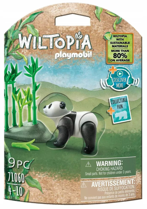 Carte Playmobil Wiltopia Panda 71060 
