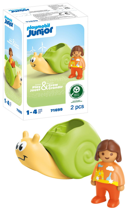 Kniha Playmobil JUNIOR Huśtawka z funkcją grzechotki 71699 