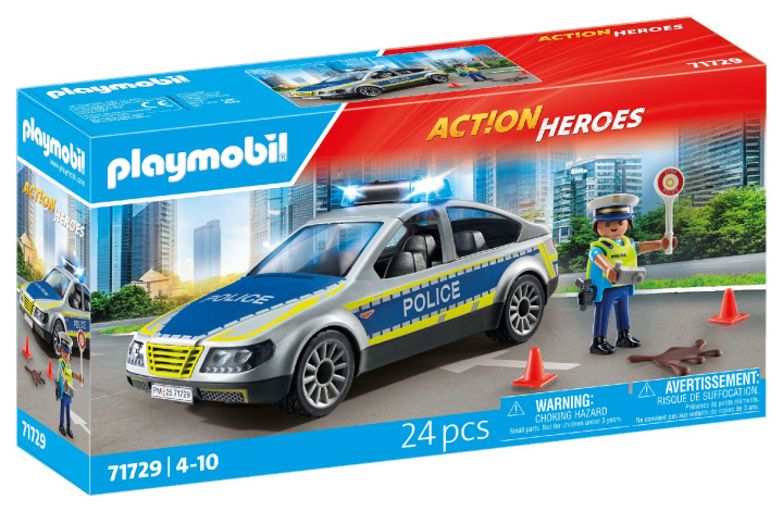 Knjiga Playmobil Radiowóz policyjny 71729 