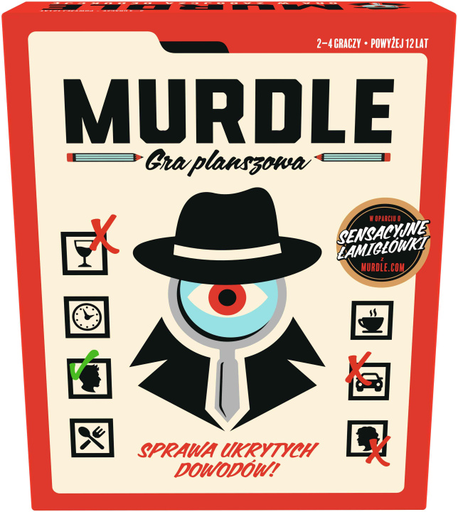 Kniha Gra Murdle 