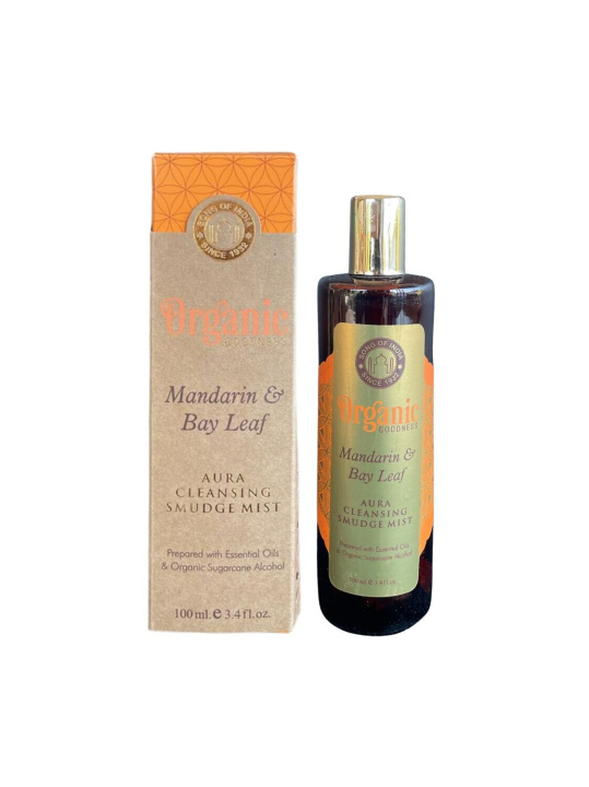 Knjiga Spray de purification Organic Mandarine et Laurier 