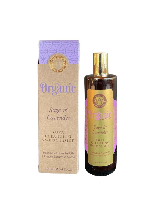 Knjiga Spray de purification Organic Sauge et Lavande 