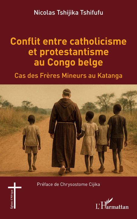 Carte Conflit entre catholicisme et protestantisme au Congo belge Tshijika Tshifufu