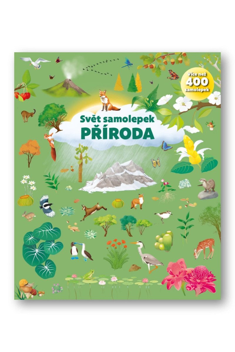 Carte Svět samolepek Příroda Nadia Viganó